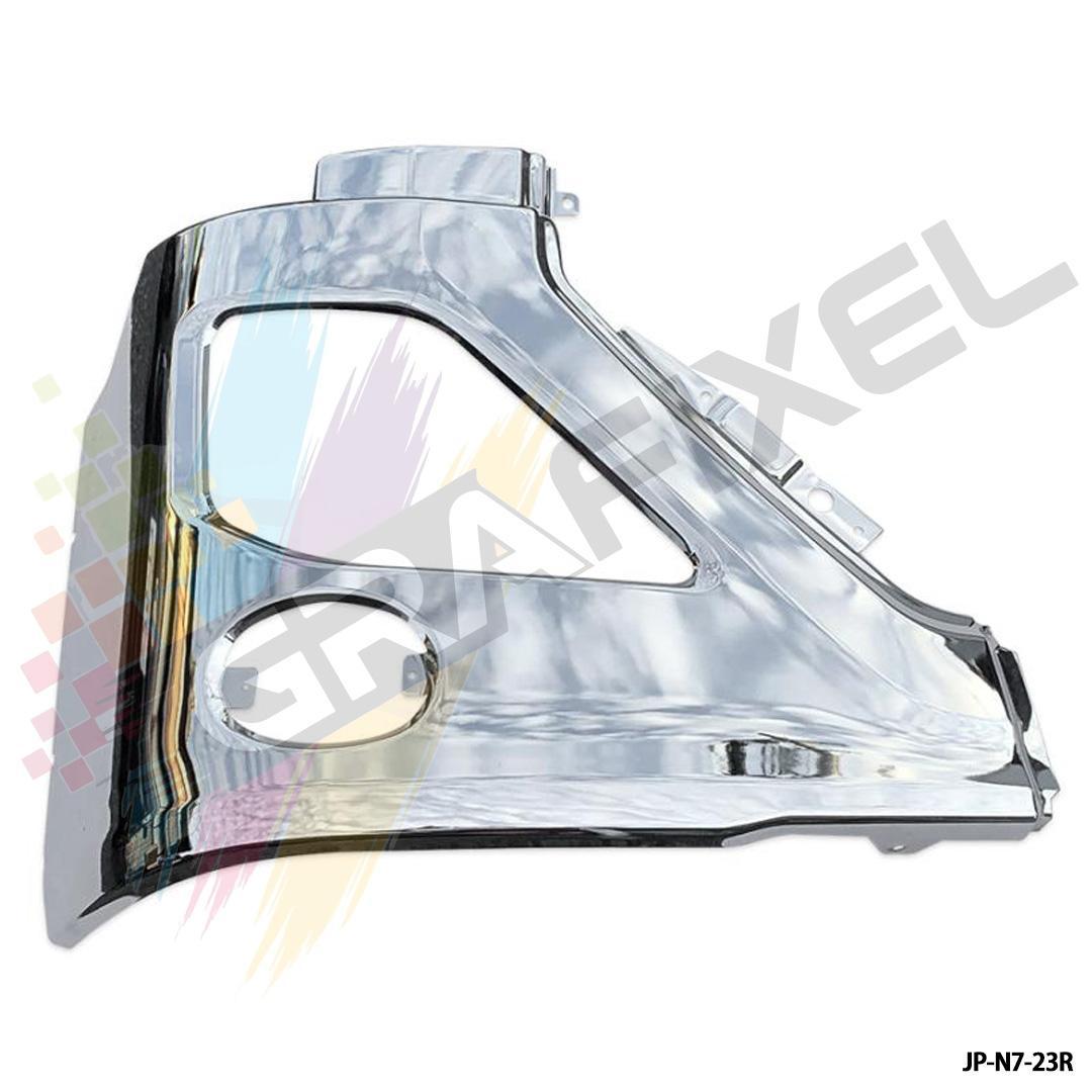 大型 UD 17 クオン パーフェクト フロントバンパー 3分割タイプ 右側