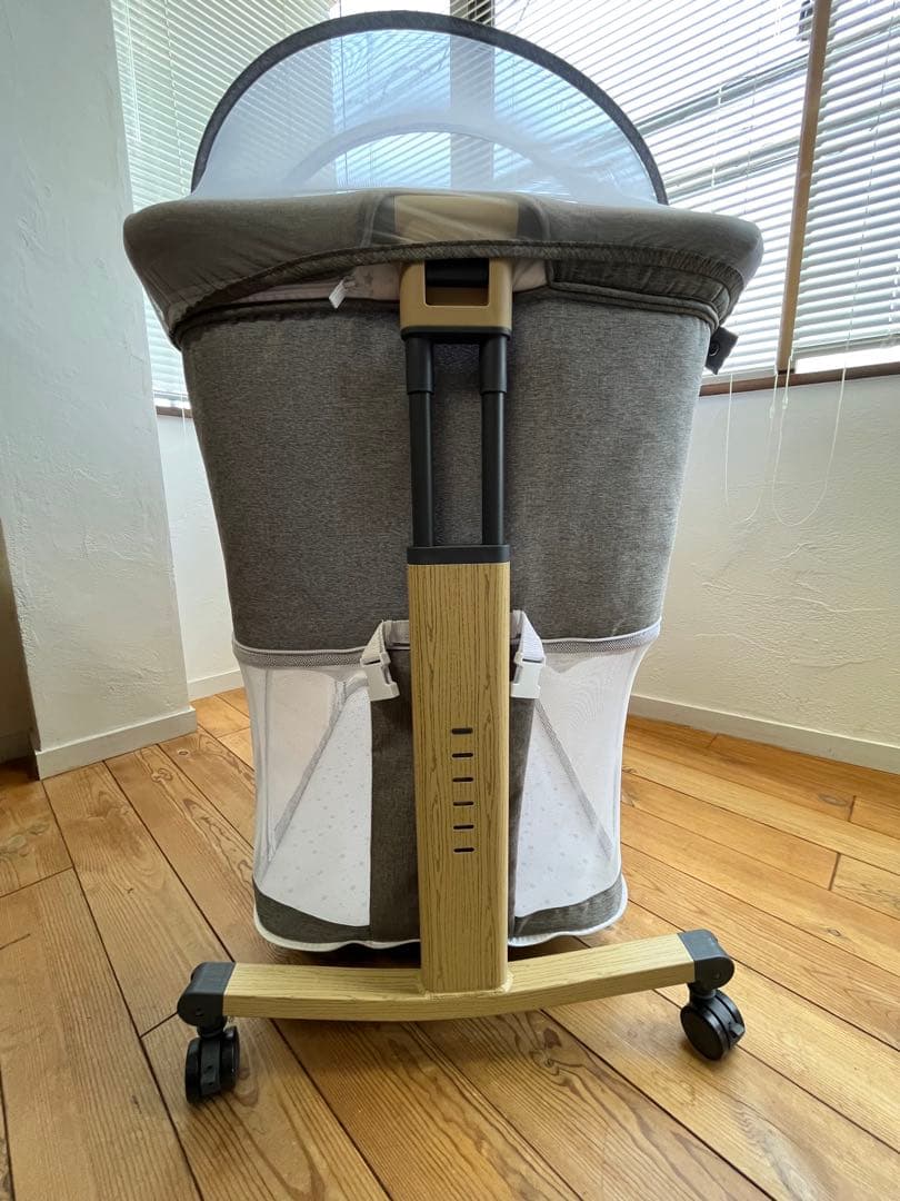 HZDMJ ベビーベッド　添い寝　折りたたみ　ベビーサークル　ゆりかご　説明書付