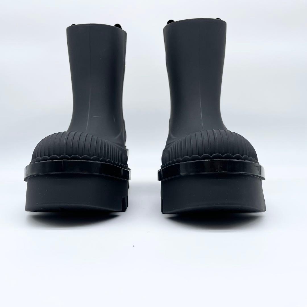 【試着のみ】Chloé レイナ ラバー アンクル レインブーツ 23cm