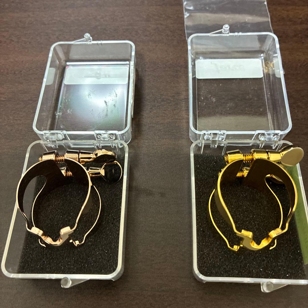 ハリソンアルトサックスリガチャー2個セット