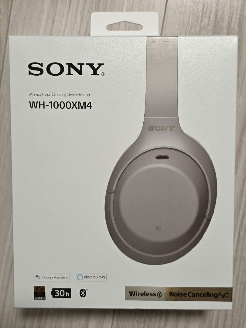 SONY WH-1000xm4　プラチナシルバー