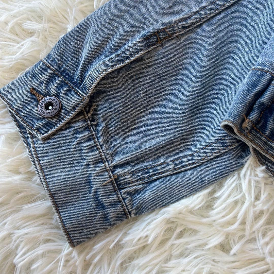 未使用級2023SS WeekendMaxMara ロゴデニムジャケットGジャン