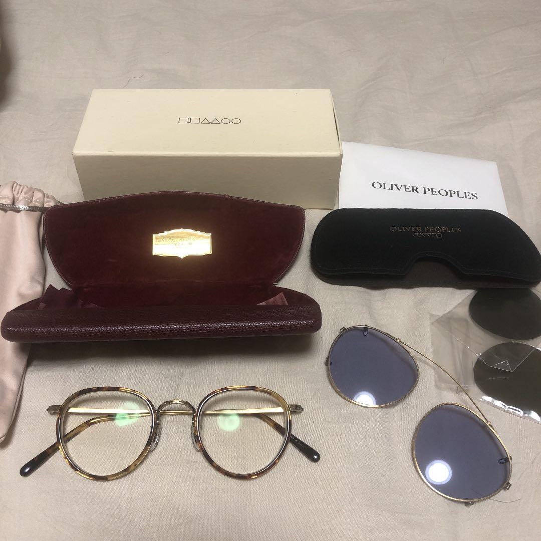 oliver peoples mp-2 クリップオン 雅 日本製