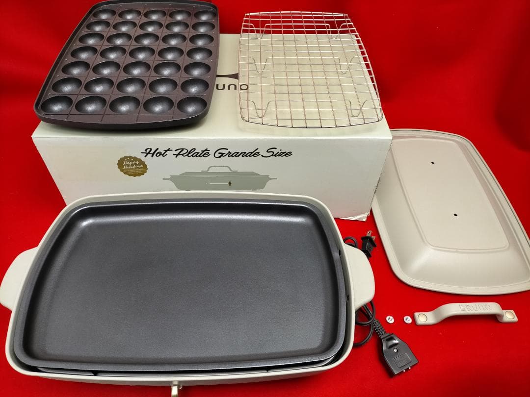 美品 BRUNO ホットプレート グランデサイズ　BOE026