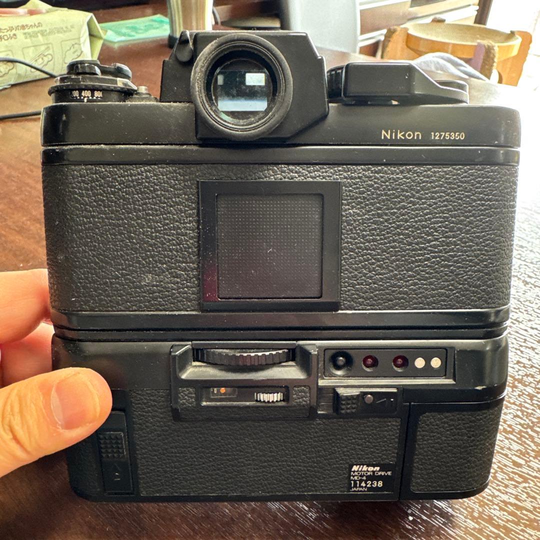 ニコン NIKON F3 ボディ + モータードライブ MD-4付き