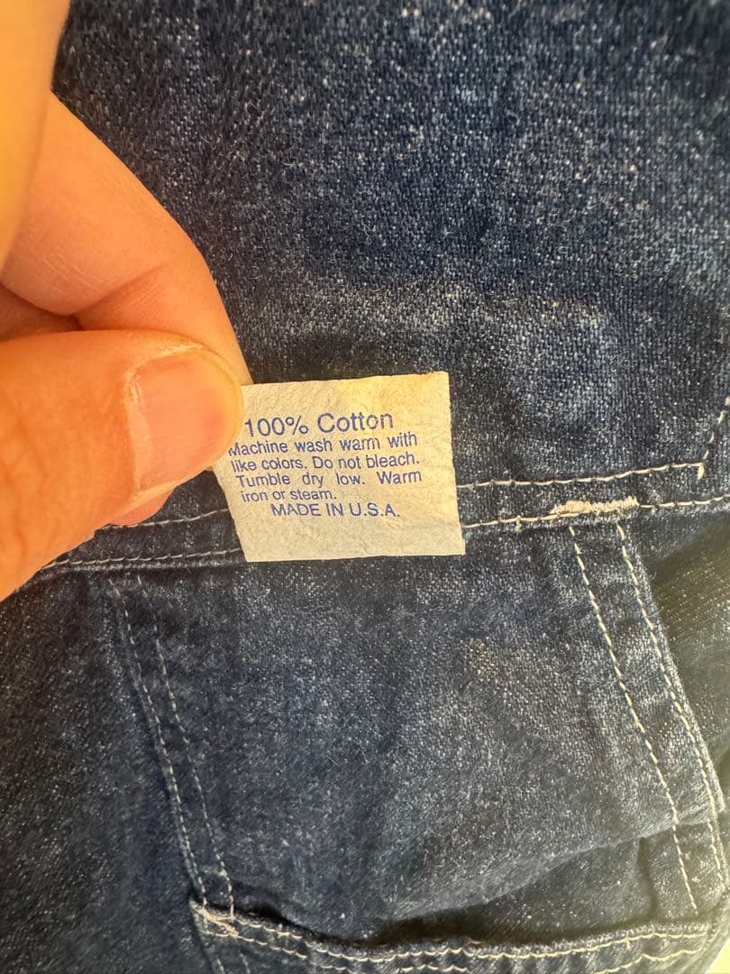 POST OVERALLS アメリカ製　ポストオーバーオールズ　オーバーオールM