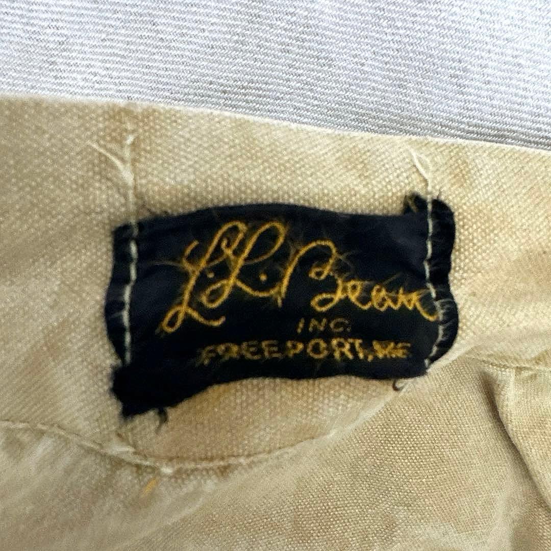 美品❗️入手困難❗️1950年代‼️L.L.Bean 筆記体‼️黒タグ/TALON
