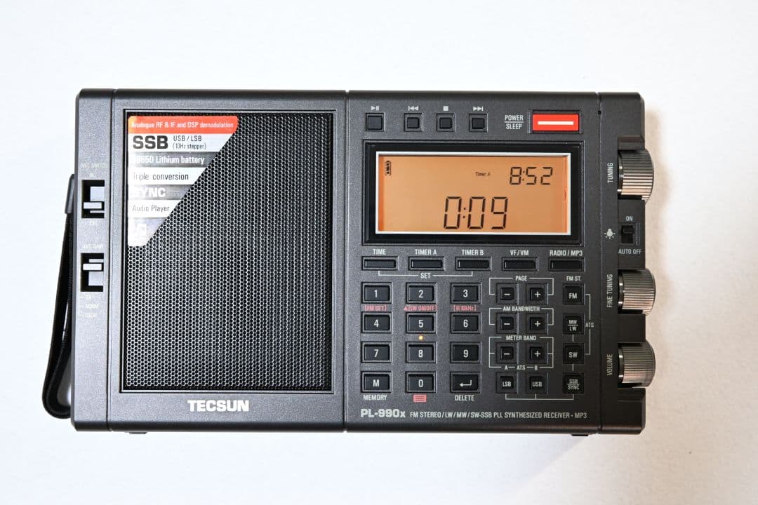 TECSUN PL-990x BCL短波ラジオ