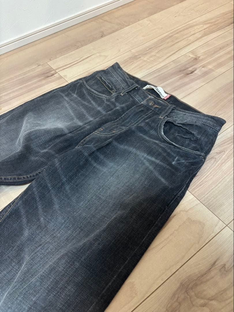 デッドストック Levi's 569 リーバイス デニム パンツ 黒 31x30