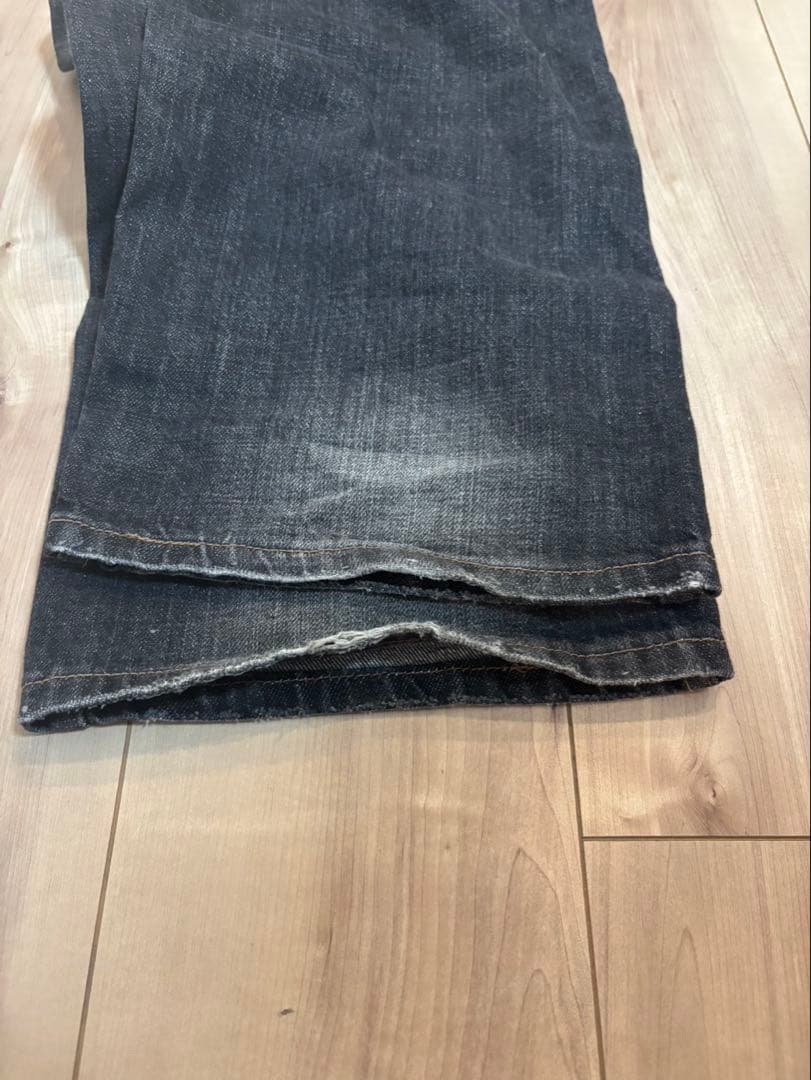デッドストック Levi's 569 リーバイス デニム パンツ 黒 31x30