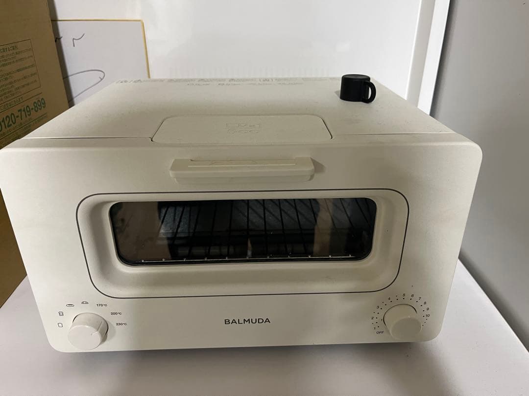 BALMUDA スチームトースター K01E-WS ホワイト