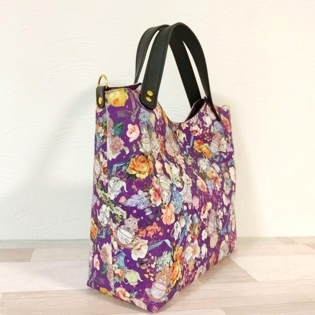 花柄トートバッグ☆ジョリーフルール