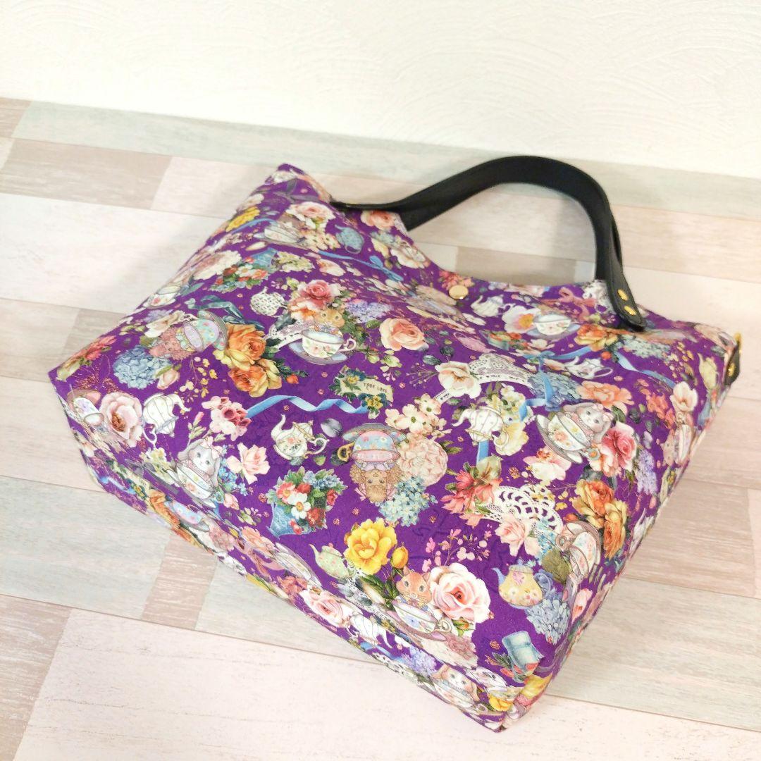 花柄トートバッグ☆ジョリーフルール