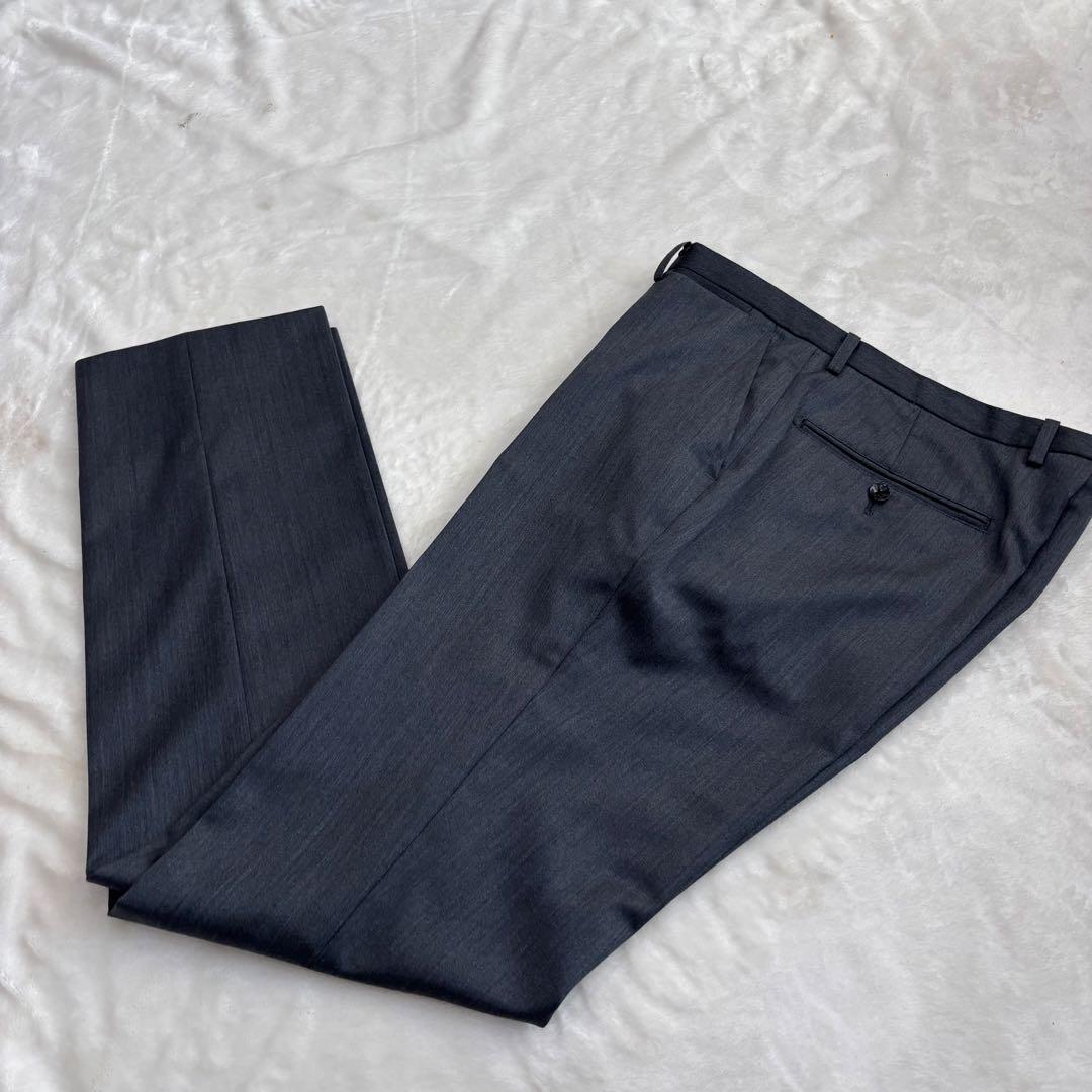 【美品】スーツセレクト　スリーピース　スーツ　グレー Y7