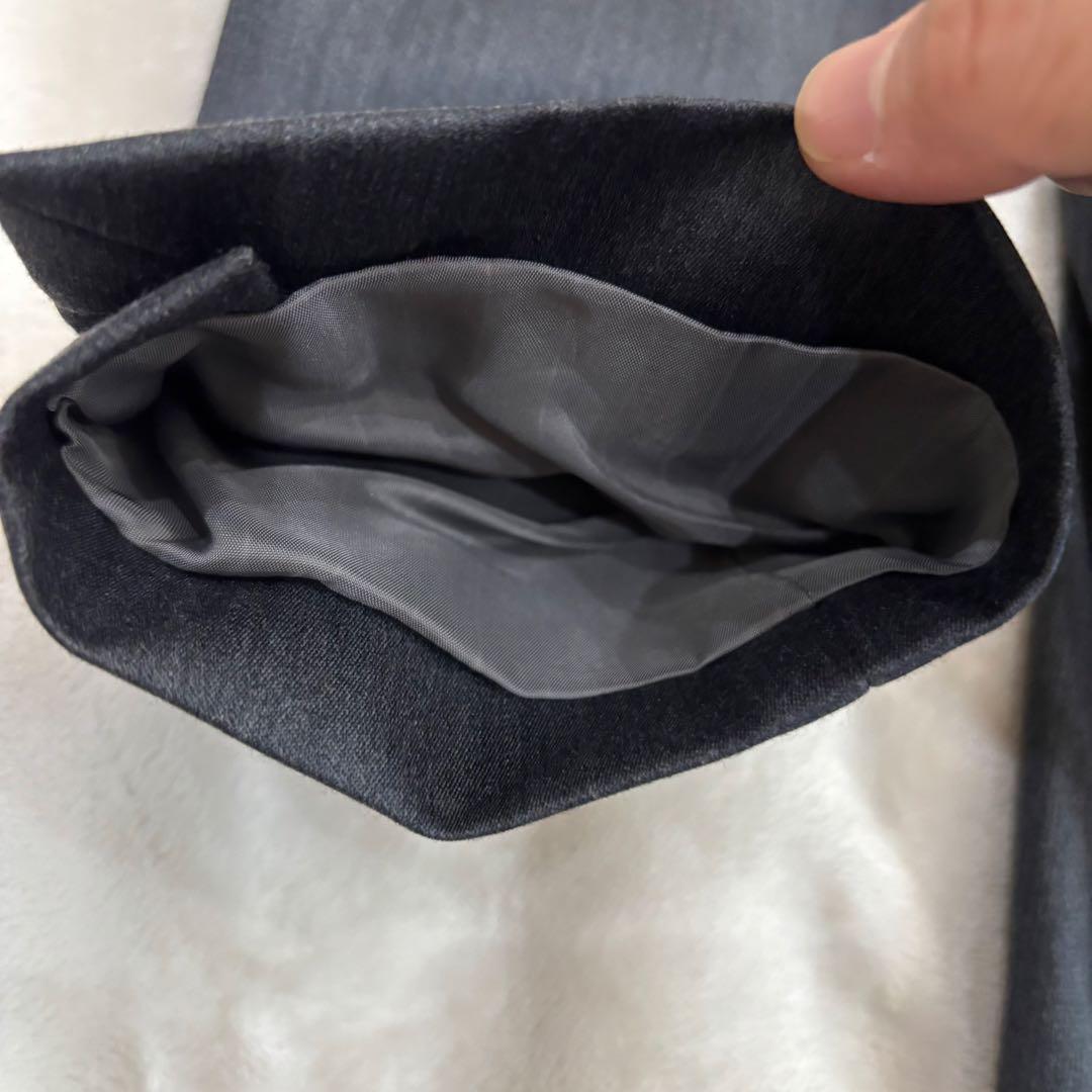 【美品】スーツセレクト　スリーピース　スーツ　グレー Y7