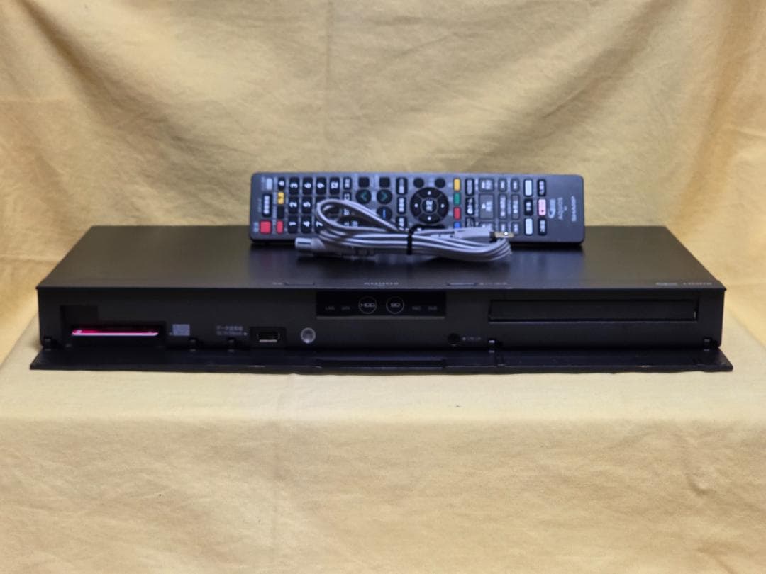 SHARP AQUOS BDレコーダー BD-NT1200　2018年製　整備品