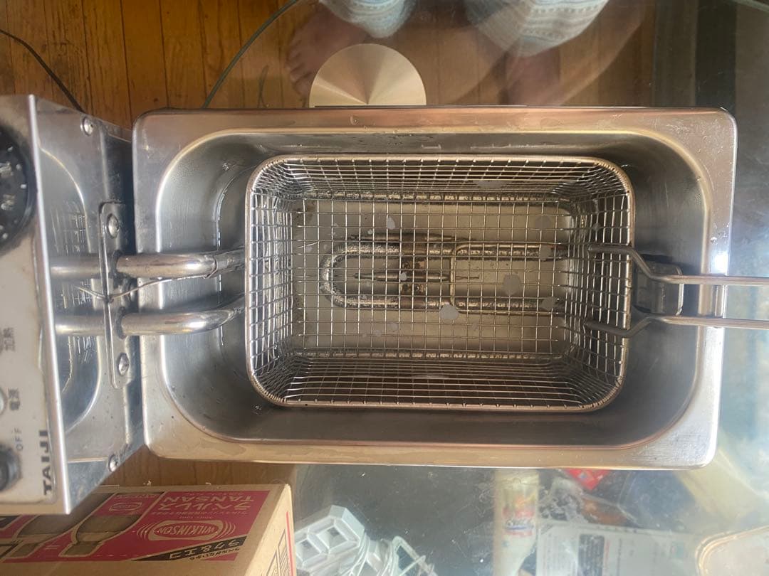 値下げタイジ　TF 20A 電気フライヤー ステンレス製