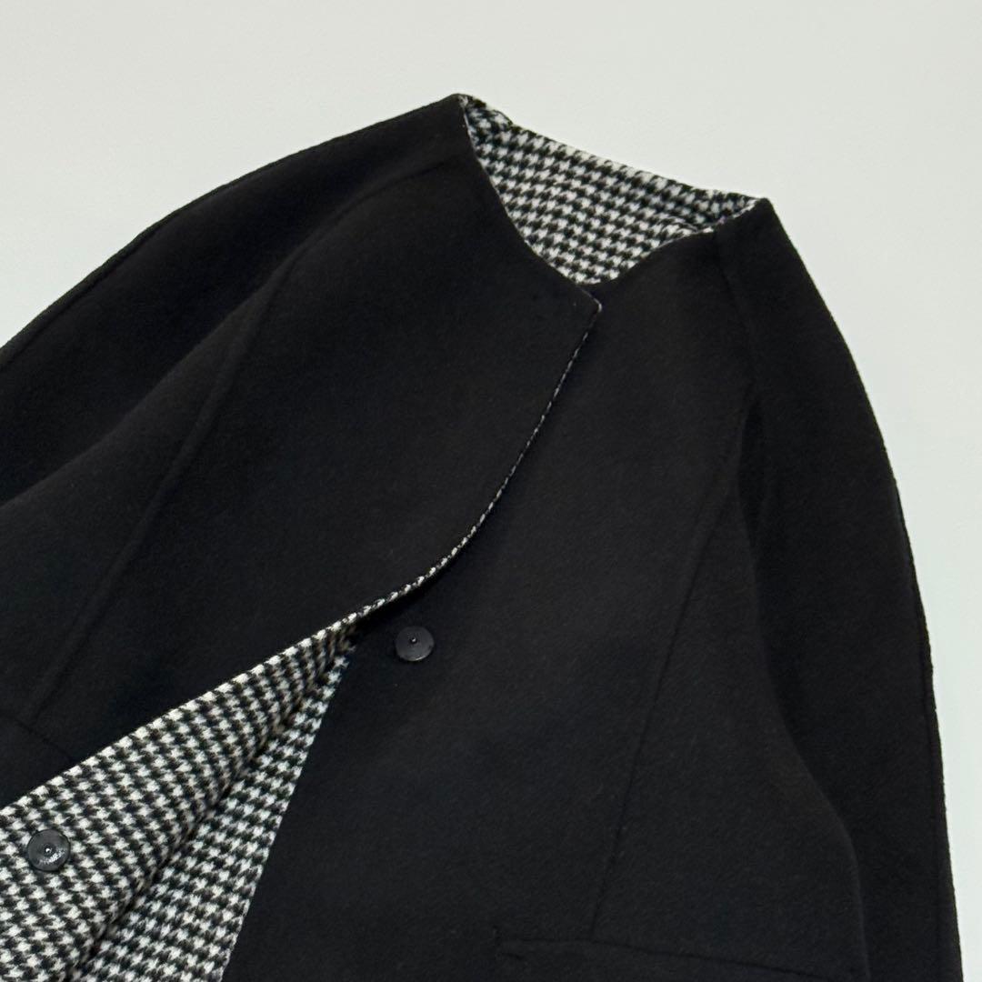 美品 24AWトゥモローランド スーパーダブルフェイス リバーシブルコート 36