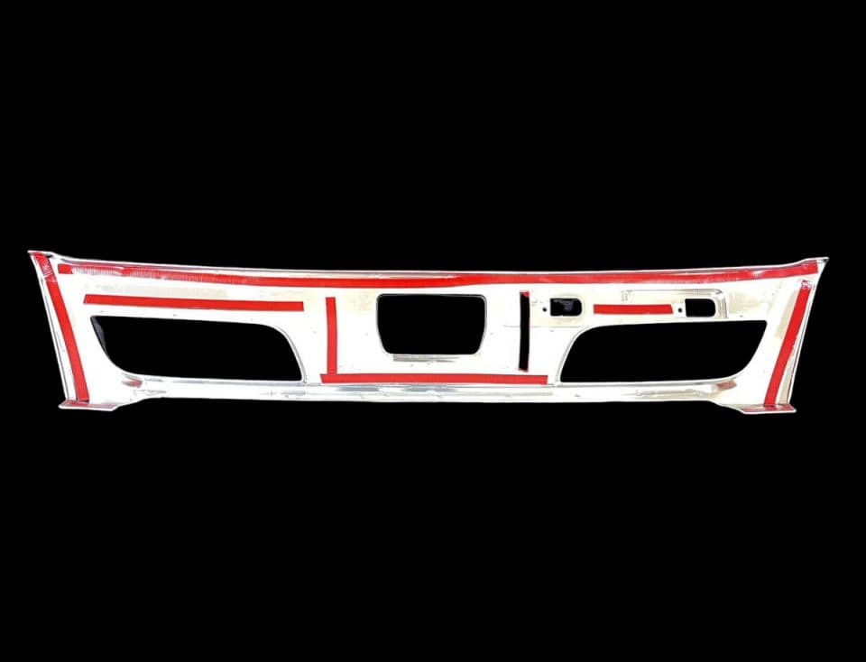 日野 19デュトロ トヨタ ダイナ メッキグリル 標準キャブ＆メッキ バンパー