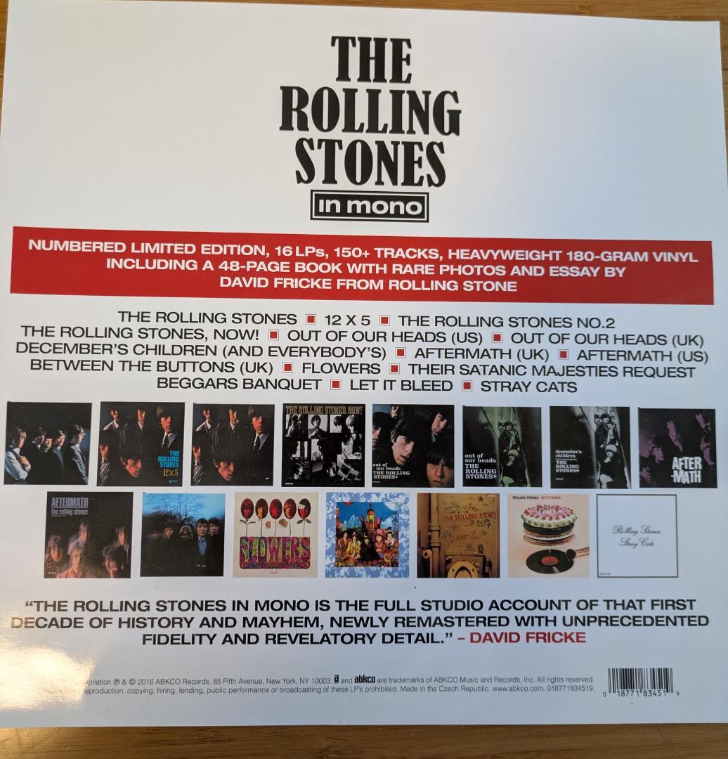 【新品16LPボックス/送料込】ザ・ローリング・ストーンズ / IN MONO