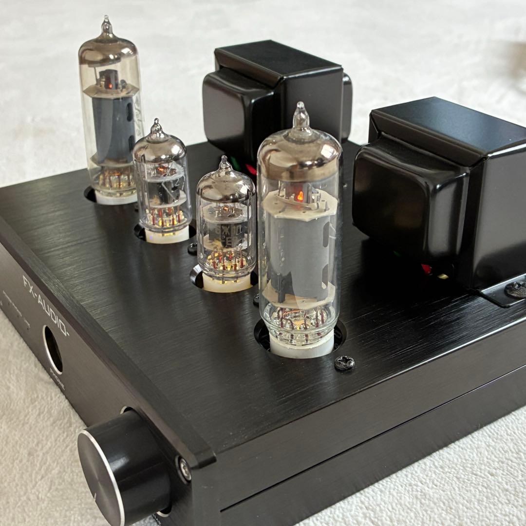 【美品】FX-AUDIO TUBE-P01J（保護ケージ ACアダプタ付）＋α