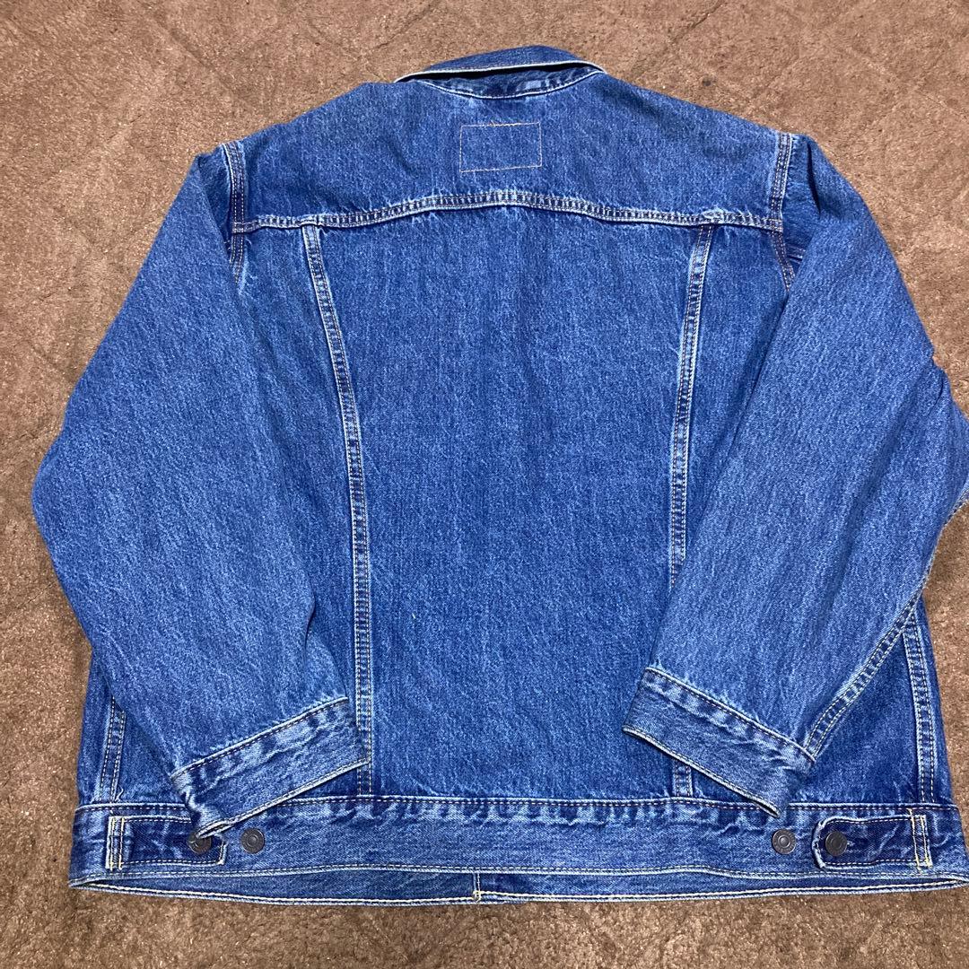 Levi'sリラックスフィットトラッカージャケット インディゴブルー XLサイズ