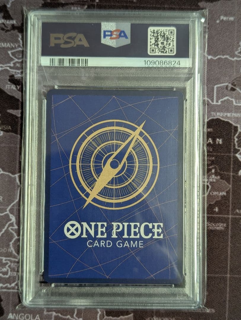 ワンピースカードゲームシャンクス手配書 PSA10