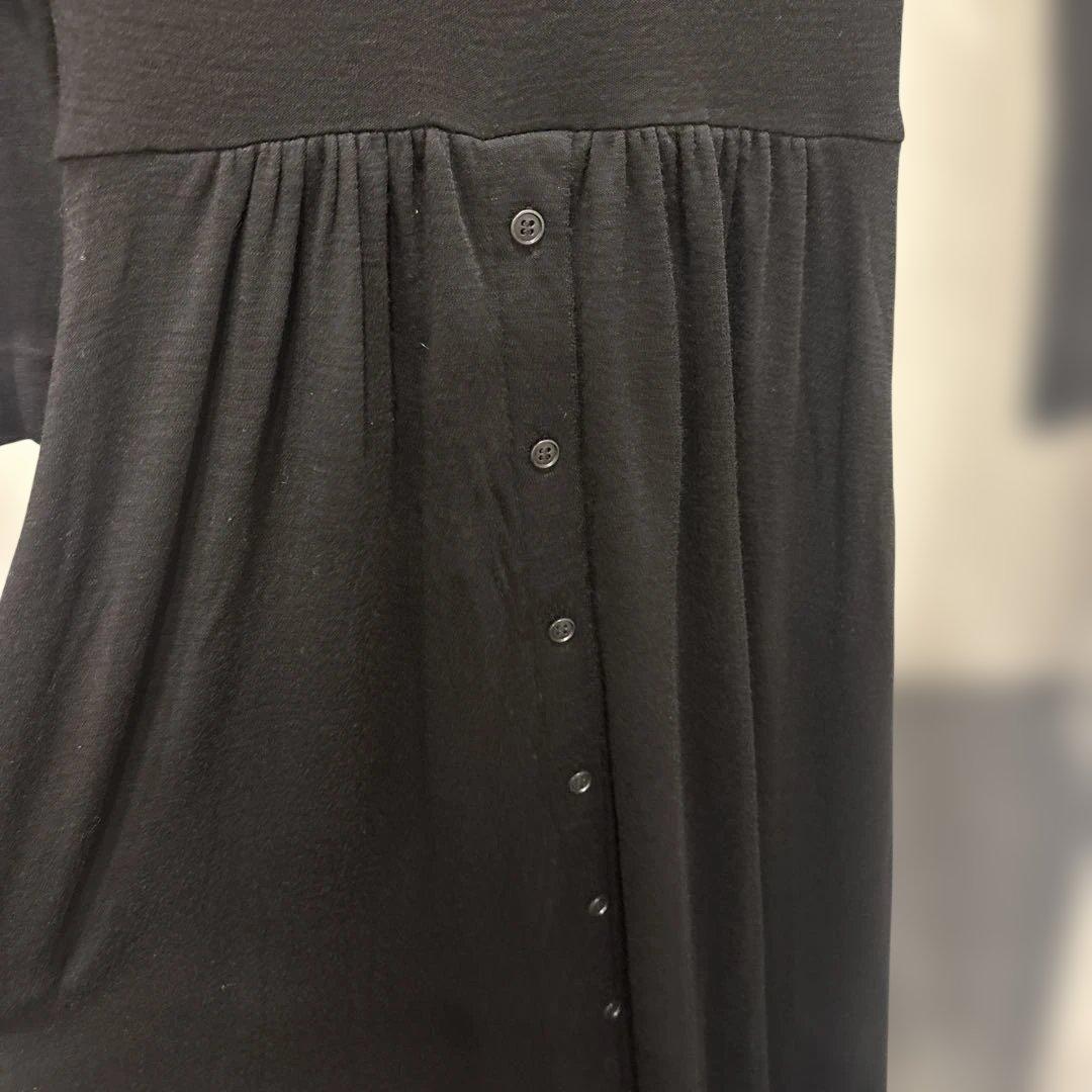 bordersのウールジャージー素材ロングワンピース