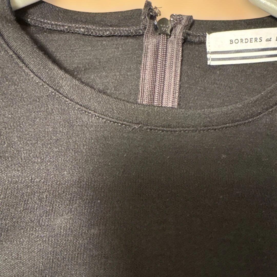 bordersのウールジャージー素材ロングワンピース