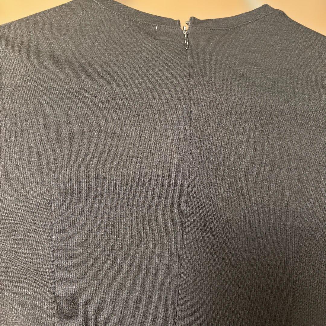 bordersのウールジャージー素材ロングワンピース