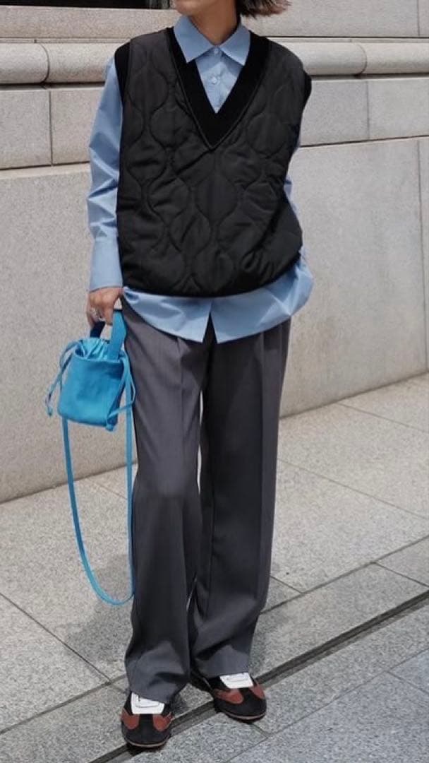 新品タグ付き★MACHATT キルティングベスト