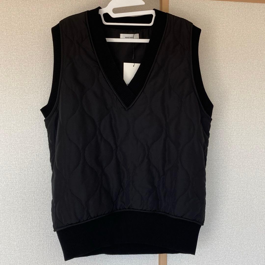 新品タグ付き★MACHATT キルティングベスト