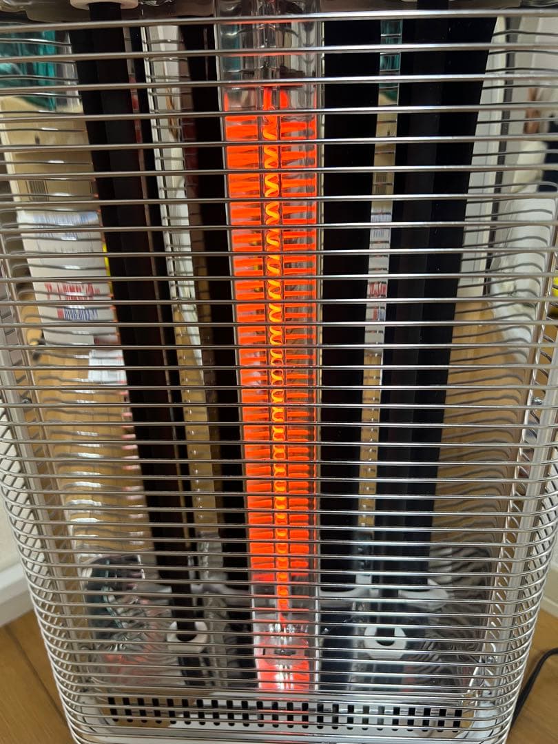 YAMAZEN 電気ストーブ 22年 ツインヒートプラスネオ DBC-VK122