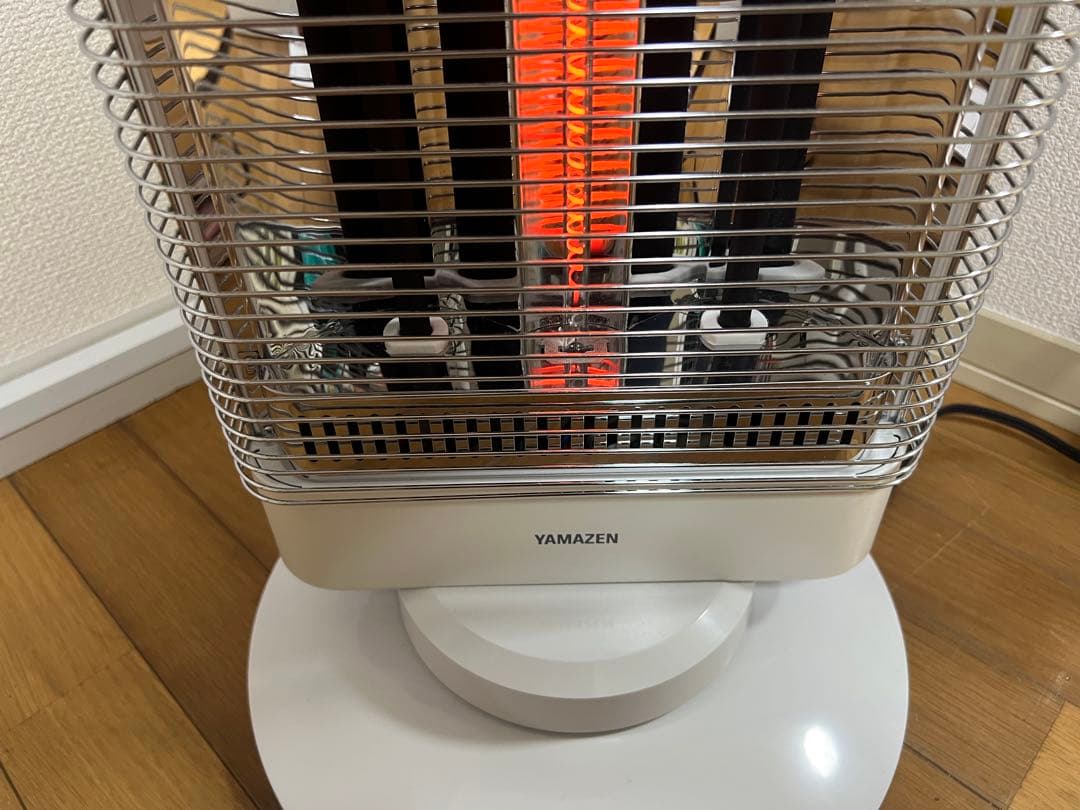 YAMAZEN 電気ストーブ 22年 ツインヒートプラスネオ DBC-VK122