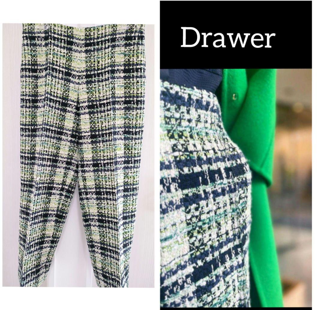 8.3万 23年人気品 ファンシー ツイード パンツ テーパードパンツ 205