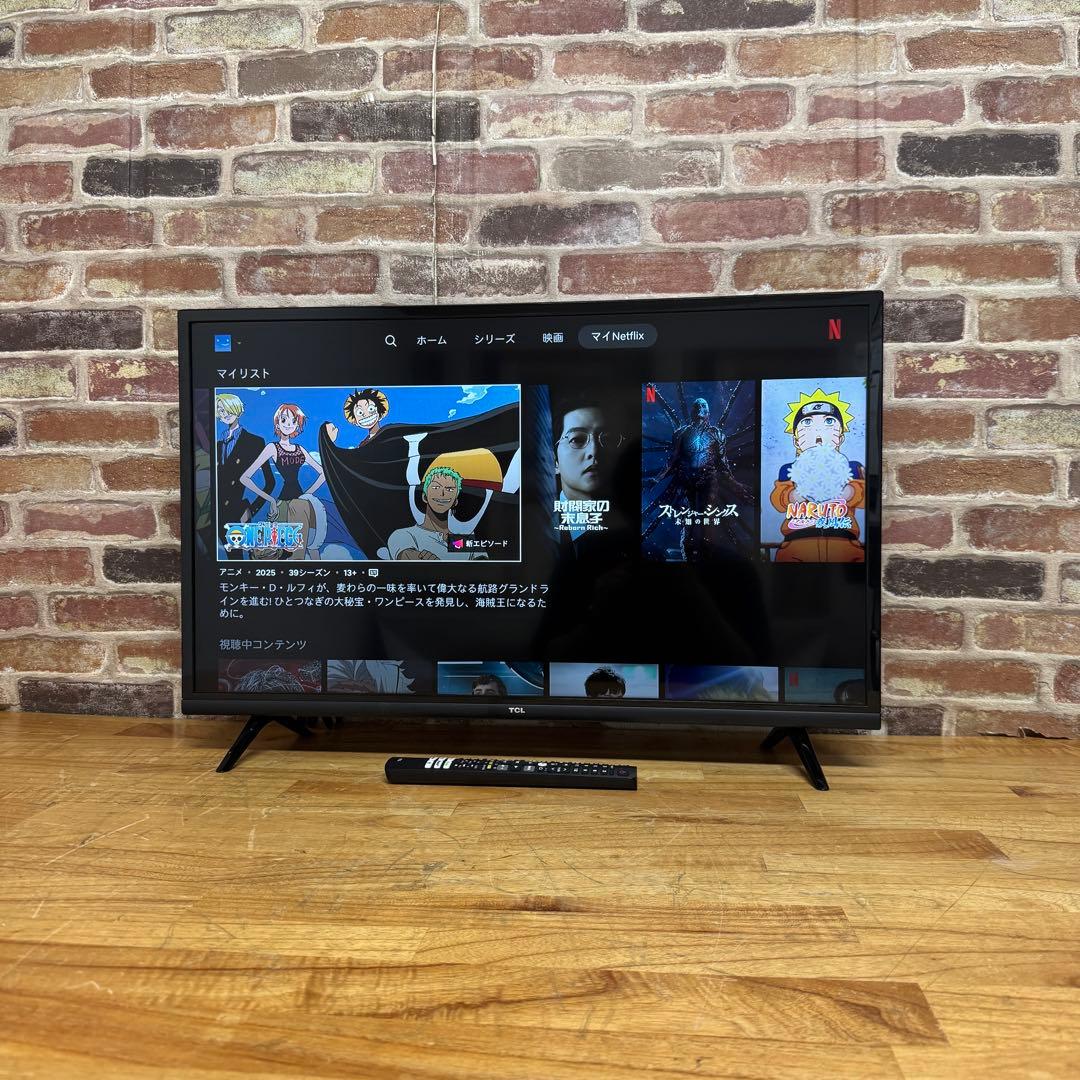 TCL 32V型 液晶テレビ スマートテレビ 32S5200A 動画アプリ搭載