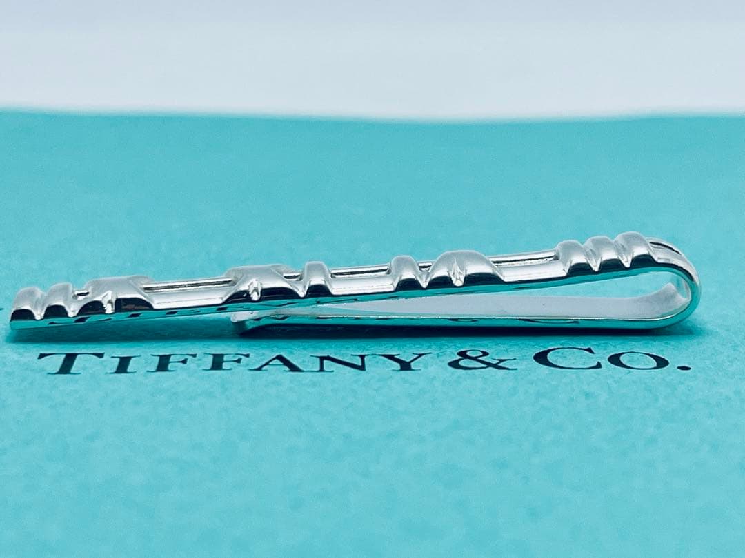 h678 美品　ティファニー　アトラス　1995 ネクタイピン　シルバー　925