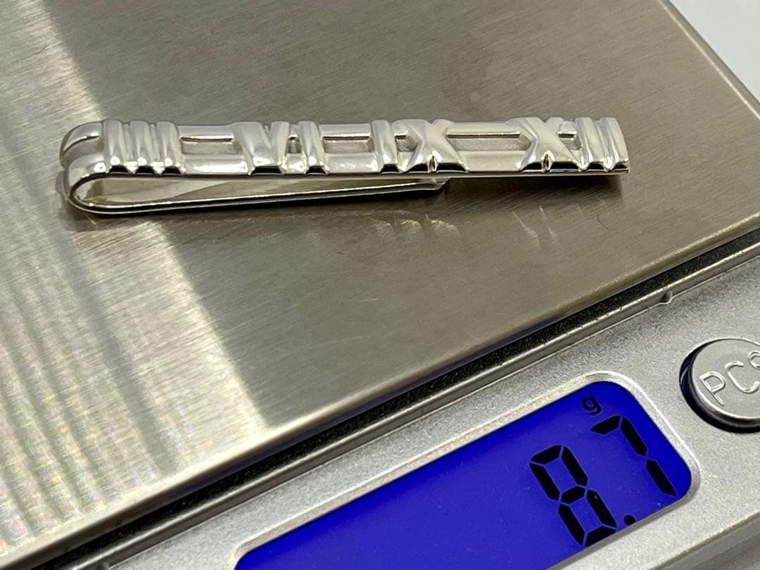 h678 美品　ティファニー　アトラス　1995 ネクタイピン　シルバー　925