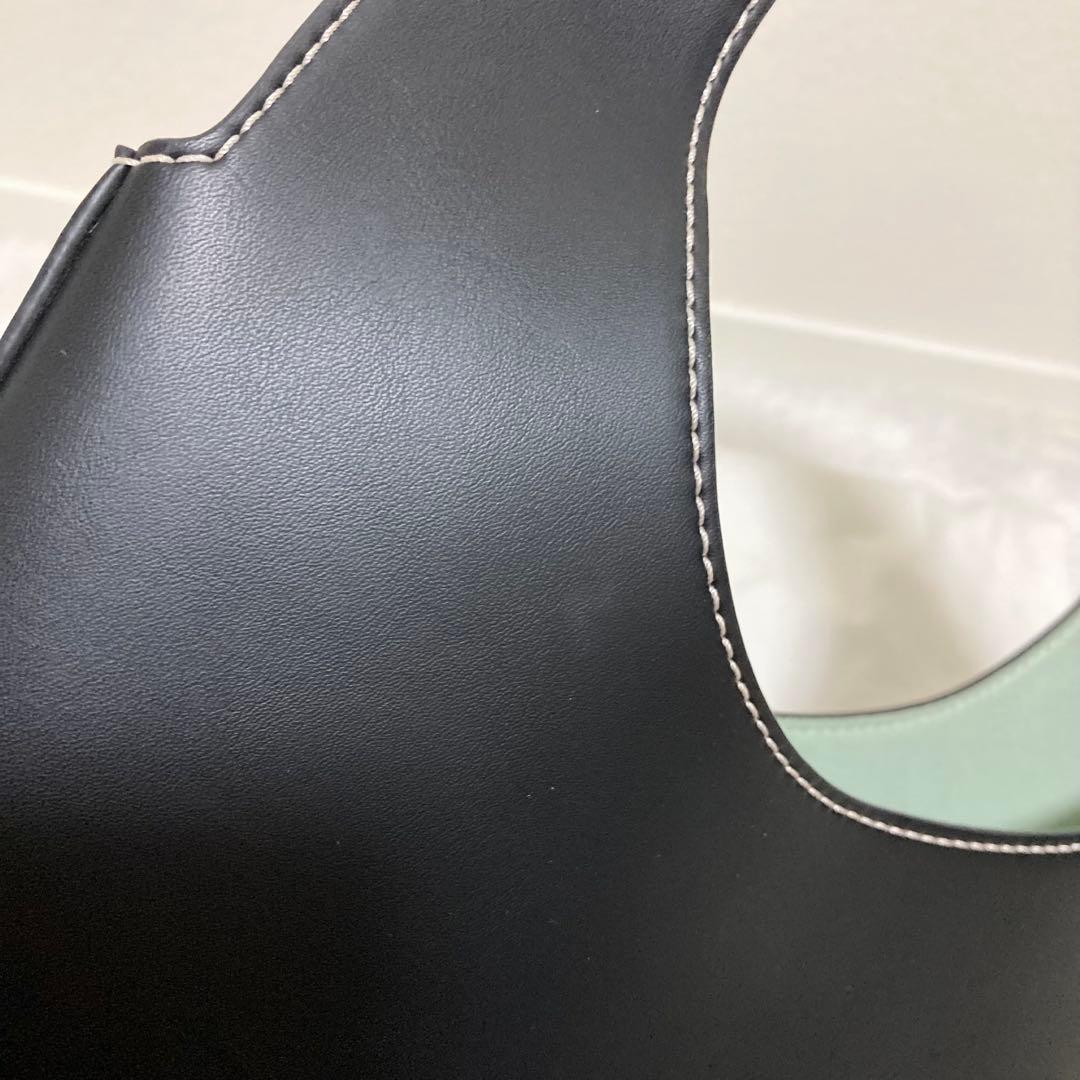 保存袋付き♡ VASIC HALO ハンドバッグ ワンショルダー ブラック