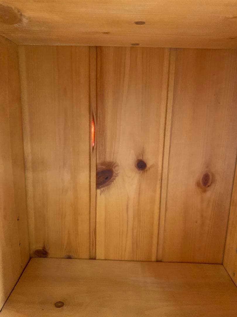 カントリー　木製　ハート♪ オープンシェルフ　パイン材