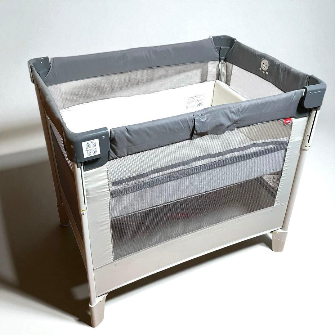 【良品・付属品完備】Aprica アップリカ　ココネルエアーAB グレーベアー