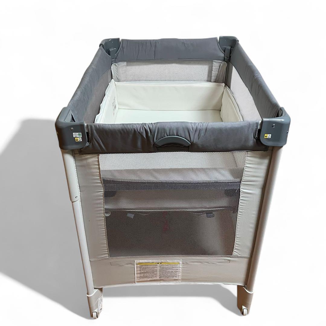 【良品・付属品完備】Aprica アップリカ　ココネルエアーAB グレーベアー