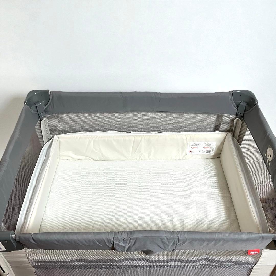 【良品・付属品完備】Aprica アップリカ　ココネルエアーAB グレーベアー