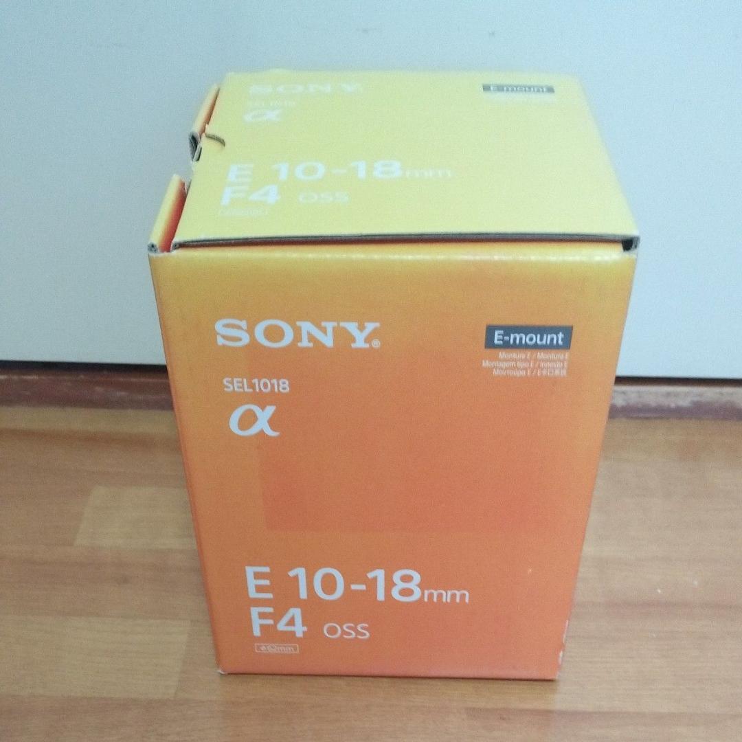 新品 SONY E 10-18mm F4 OSS SEL1018