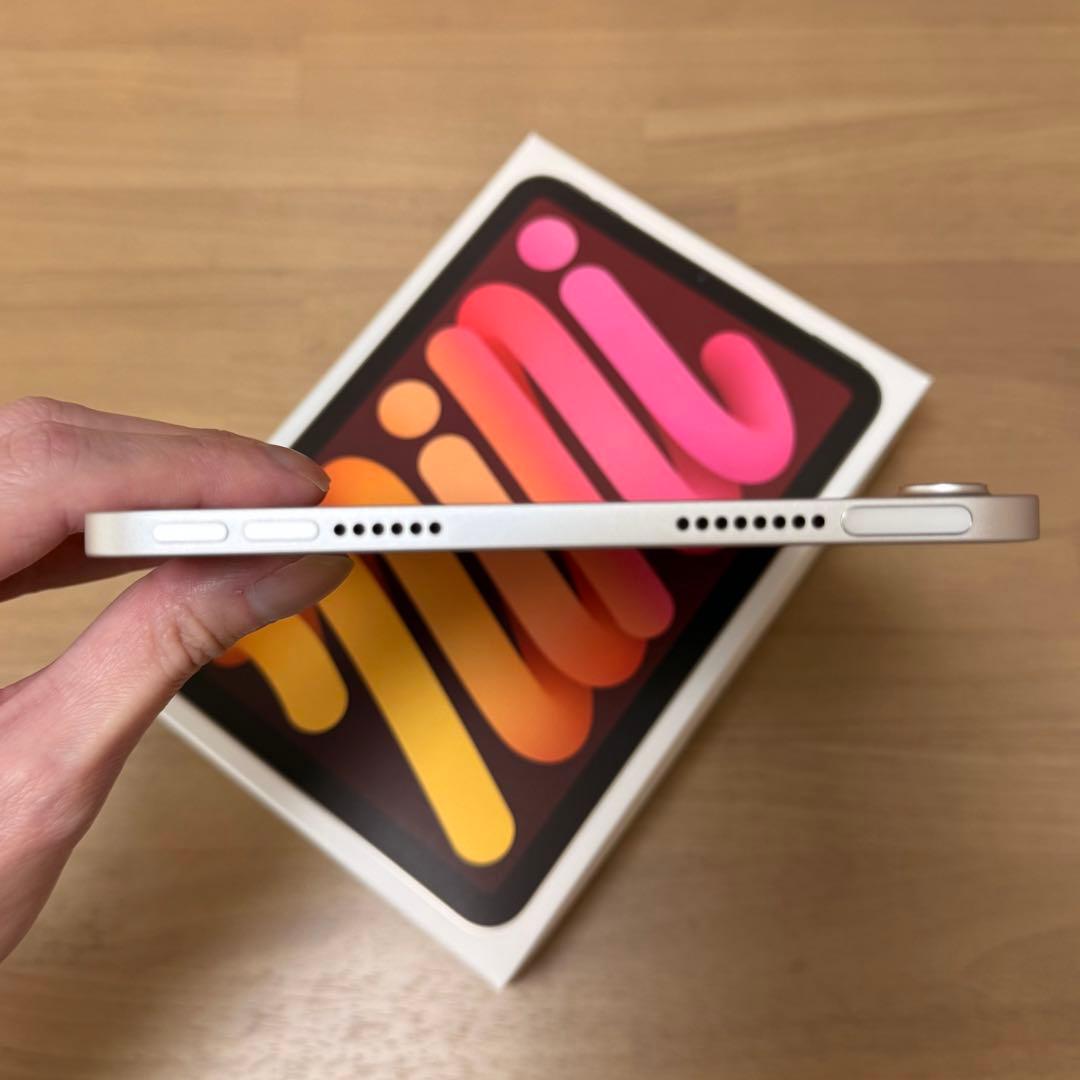 iPad mini 第7世代（A17 Pro）スターライト