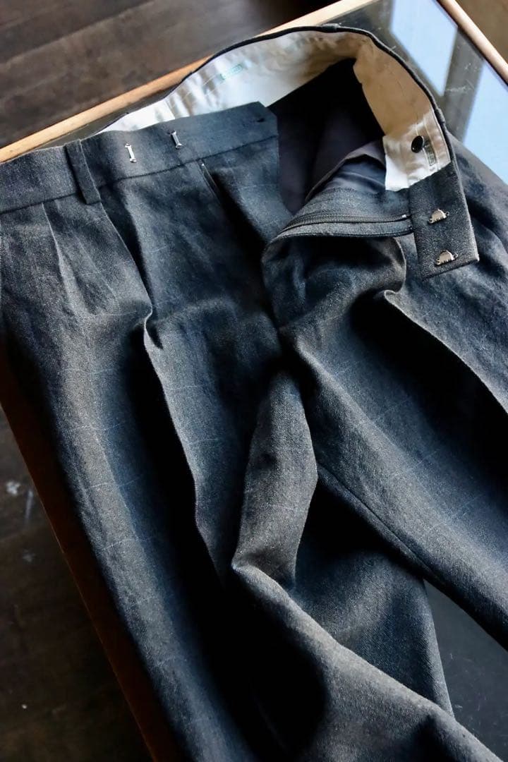 A.PRESSE 23SS Wide Tapered Trousers サイズ2