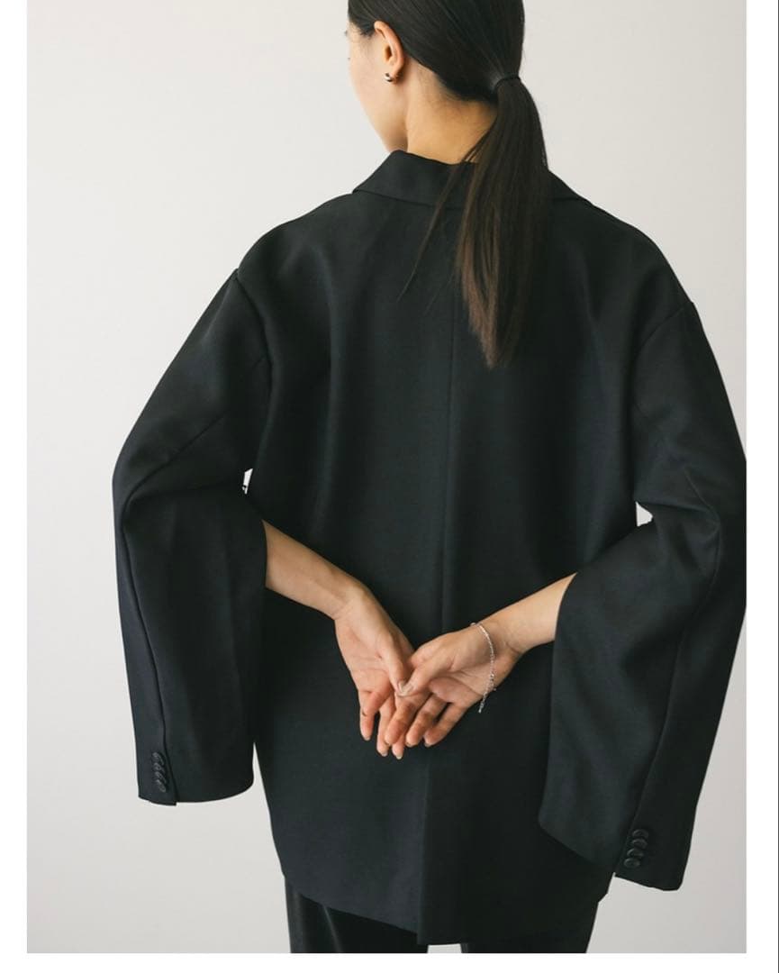 h*u様 【スタイルミキサー 】ボクシーダブルテーラードジャケット