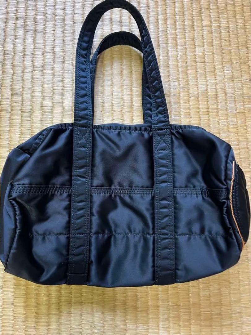 バッグ PORTER TANKAR mini boston black dram bag