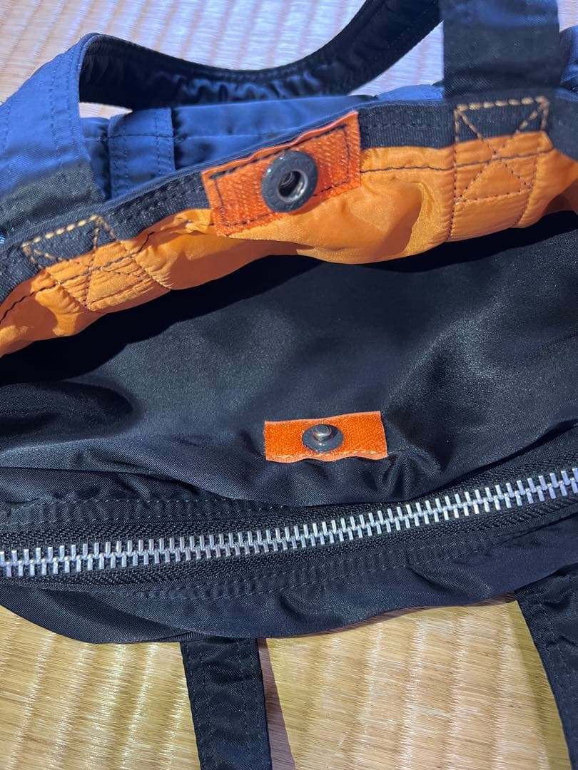 バッグ PORTER TANKAR mini boston black dram bag