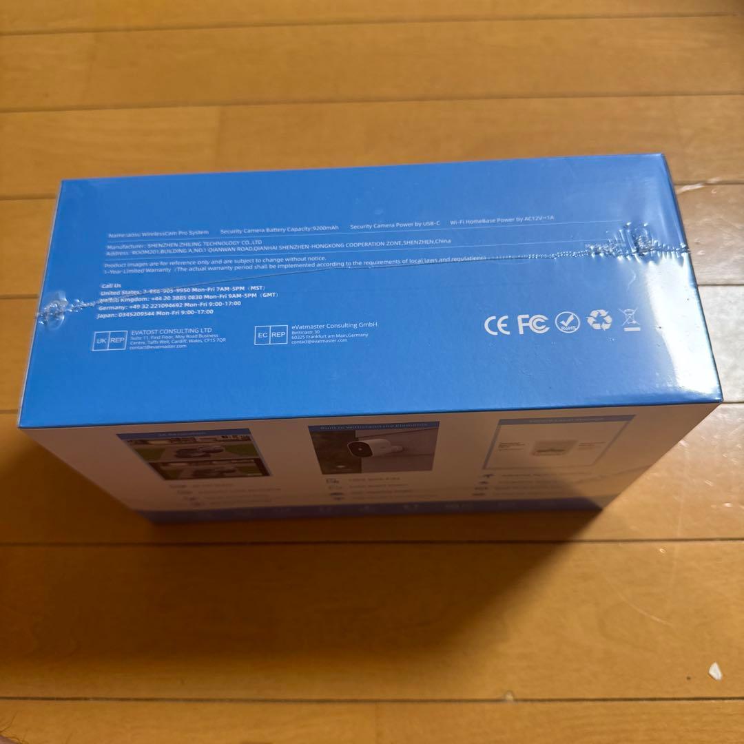 aosu 防犯カメラ 屋外 2台セット 電池式9200mAh 166°広い視野角